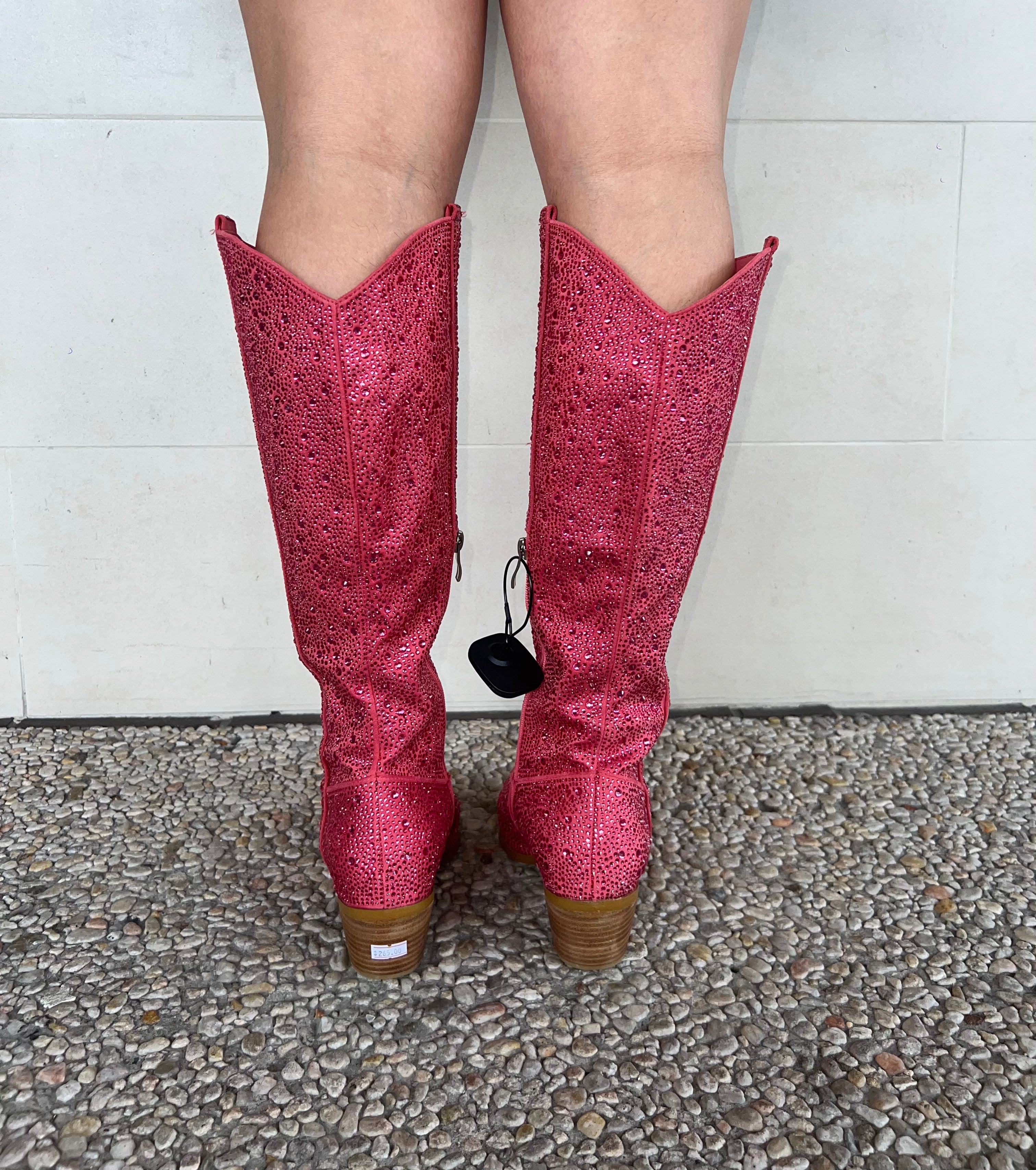 Shiny Party Cowboy Boots