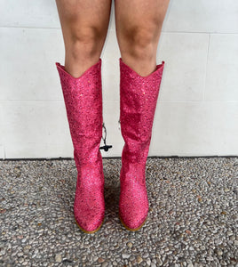 Shiny Party Cowboy Boots