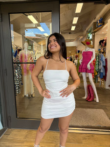 Short White Beach Dress