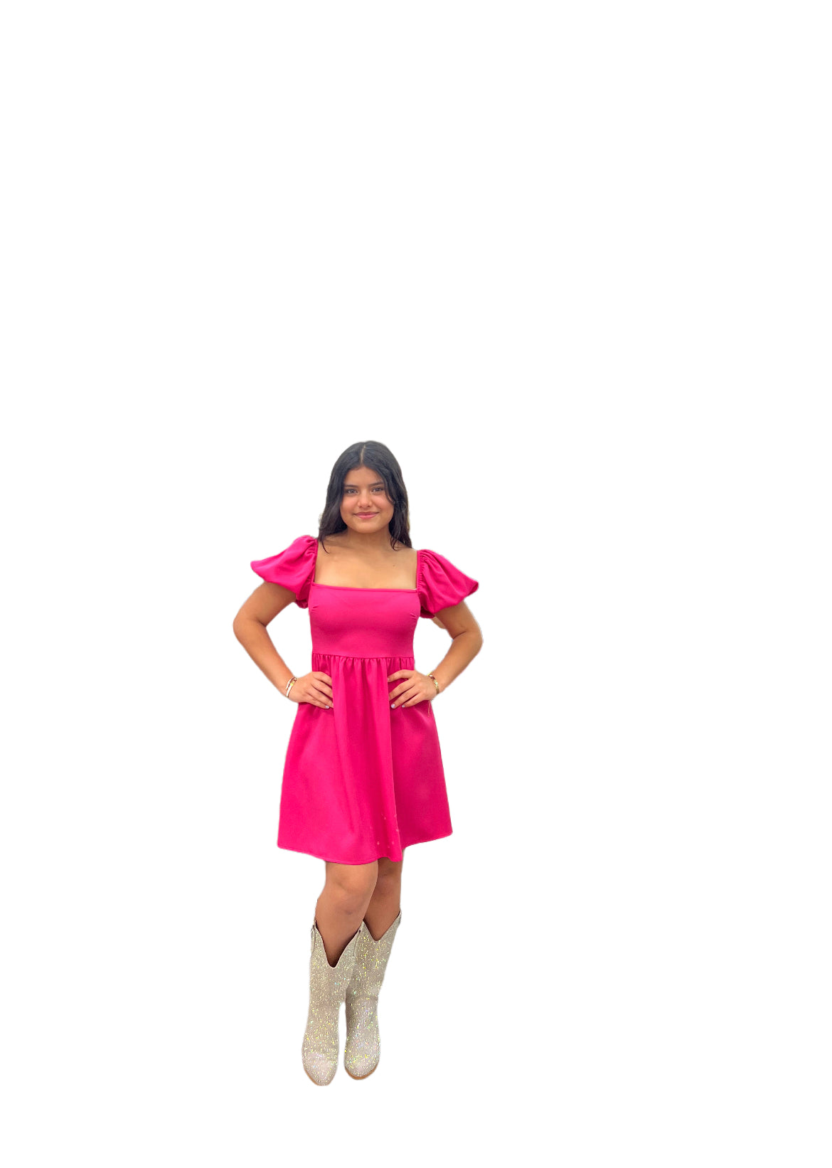 Barbie Fuchsia Dress