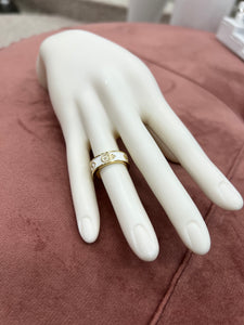 White Lucky Eye and Hand Ring